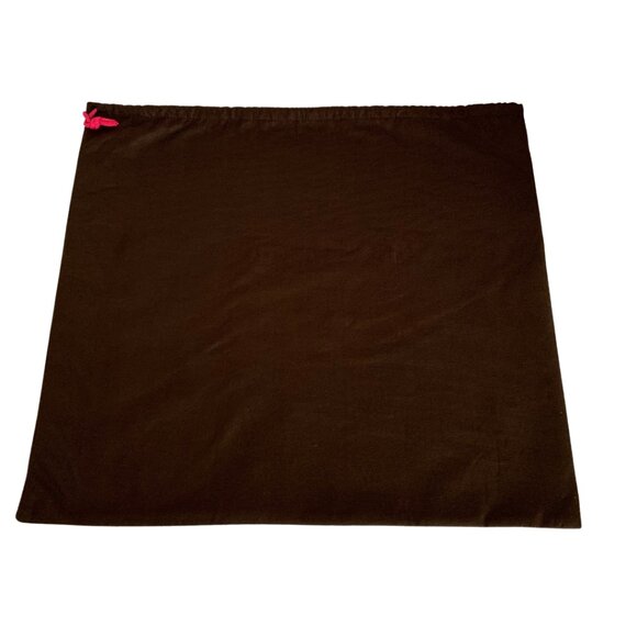 Kate Spade New York Brown Drawstring Storage/Dust Bag with Red String /M… - Picture 4 of 5